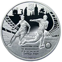 Фінальний турнір чемпіонату  Європи з футболу 2012. Місто  Київ — аверс