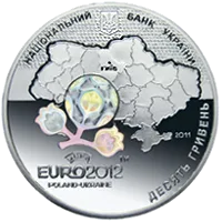Фінальний турнір чемпіонату  Європи з футболу 2012. Місто  Київ — реверс