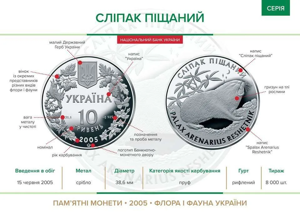 Сліпак піщаний — інфо