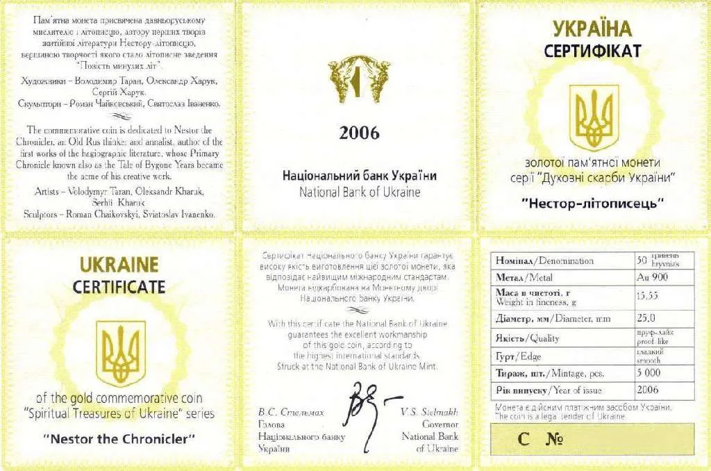 Нестор-літописець — інфо