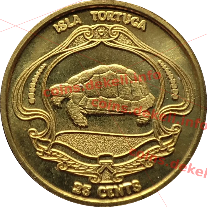 25 cents — реверс