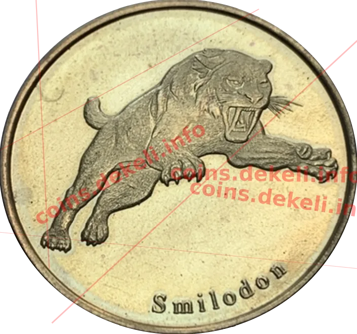 Smilodon — аверс