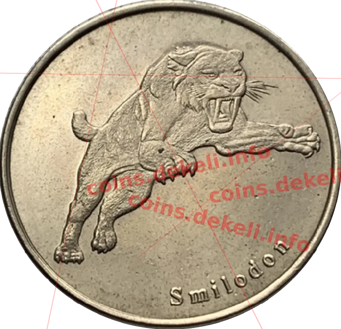 Smilodon — аверс