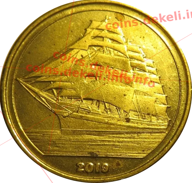 5 dollars — аверс